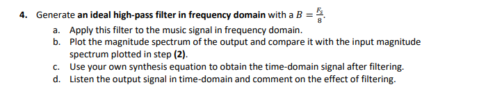 2 . Now compute the Fourier transform of the
