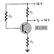 The emitter - bias configuration of figure has
