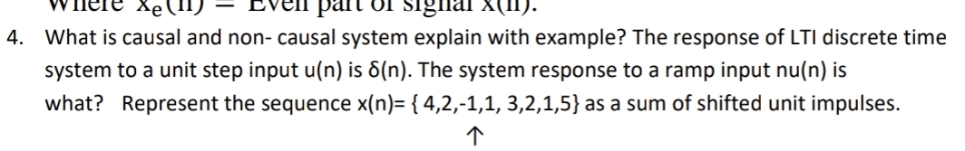 What is causal and non - causal system explain