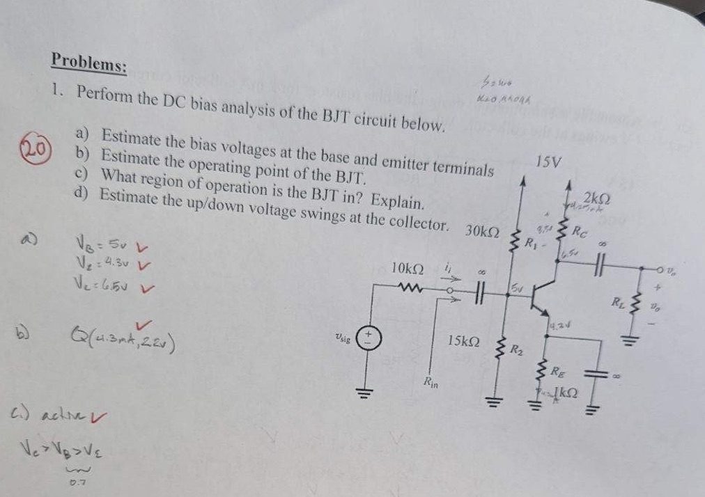 So I am using an old exam to prepare for a