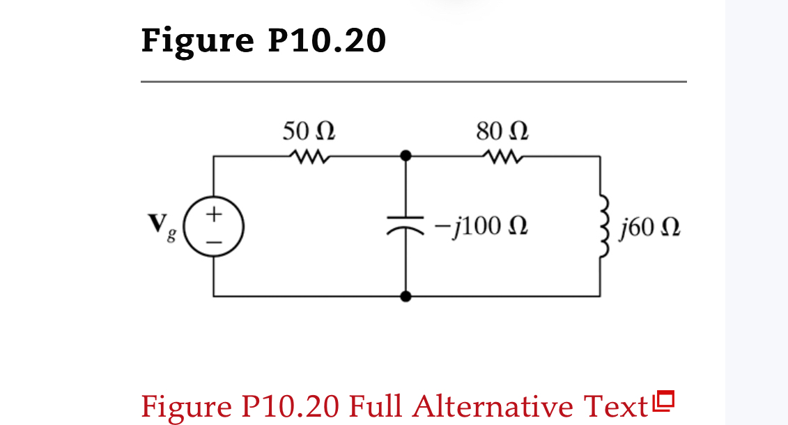 1 0 . 2 0 a . Find the average and reactive power