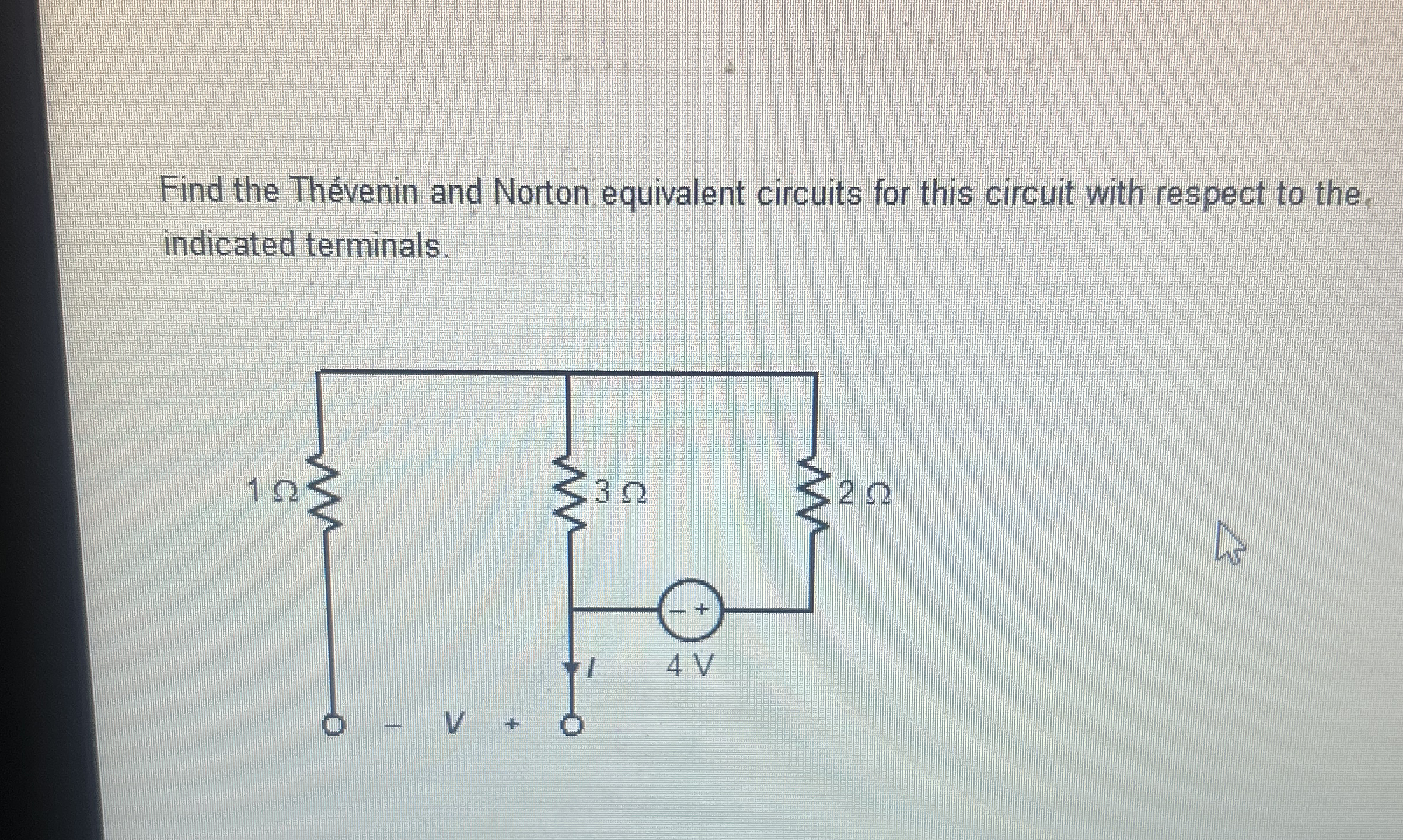 Find the Th venin and Norton equivalent circuits