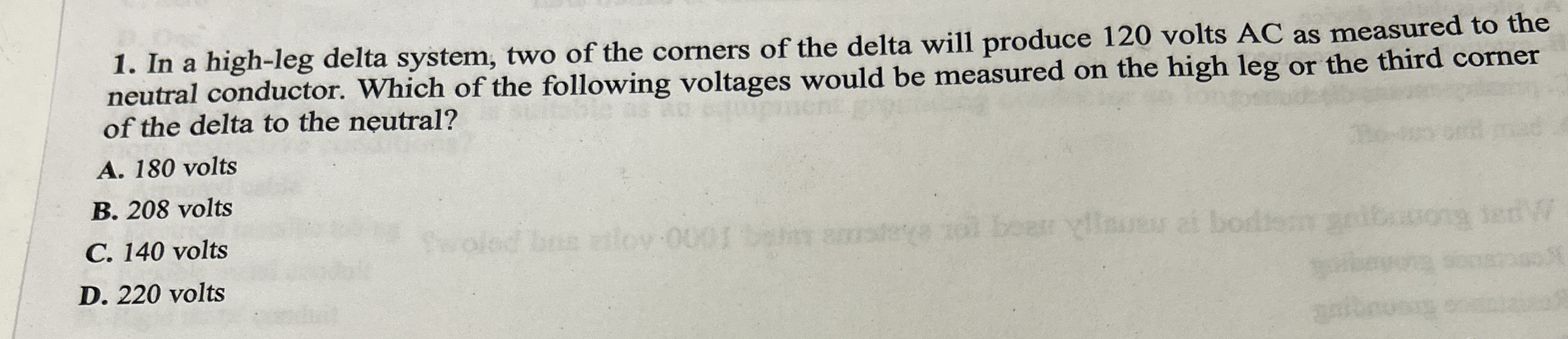 In a high - leg delta system, two of the corners
