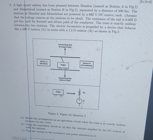 A high speed railway has been planned between