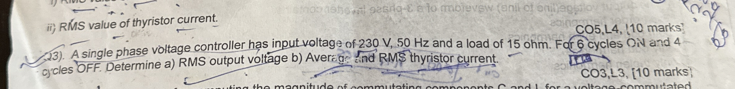 . A single phase voltage controller has input