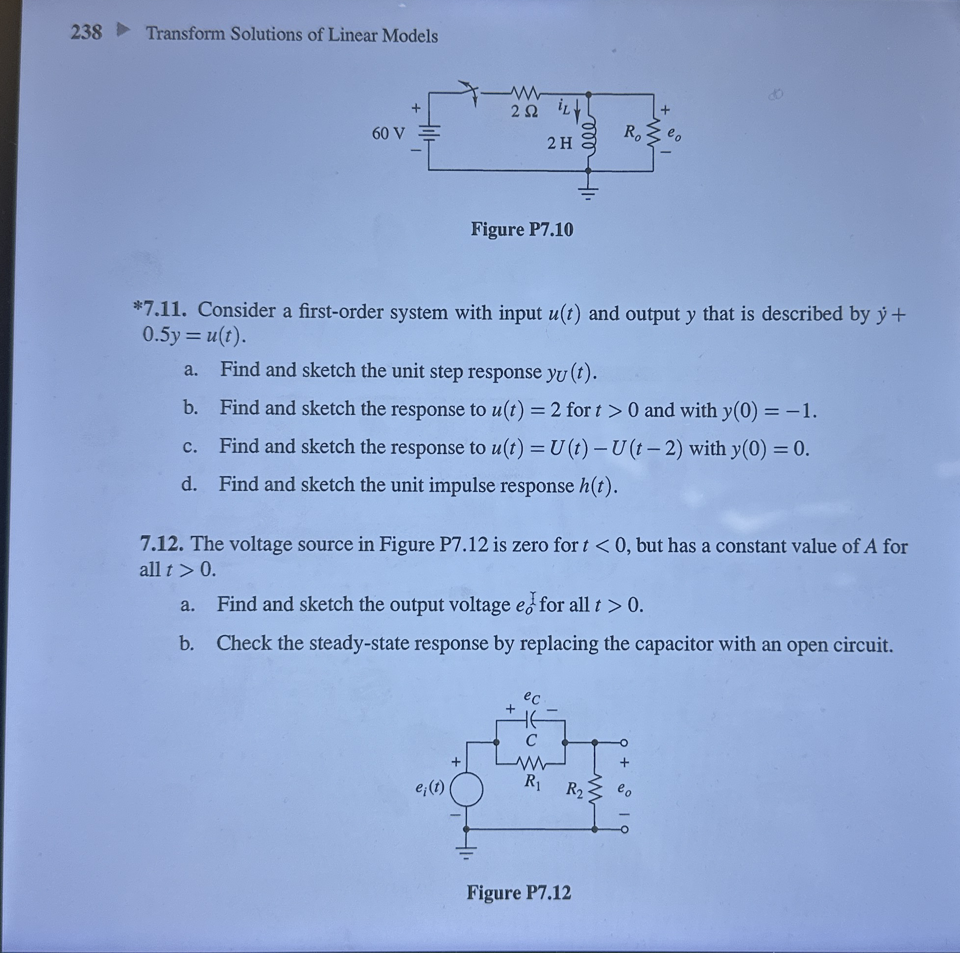2 3 8 Transform Solutions of Linear Models * 7 .