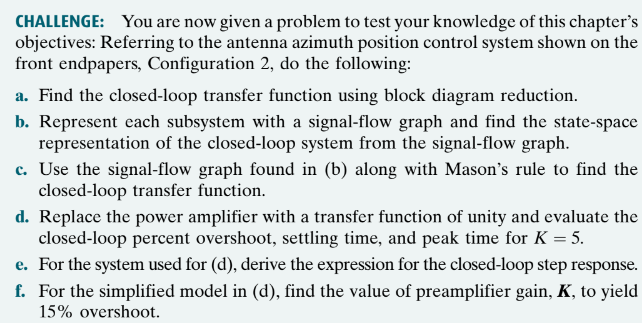 CHALLENGE: You are now given a problem to test