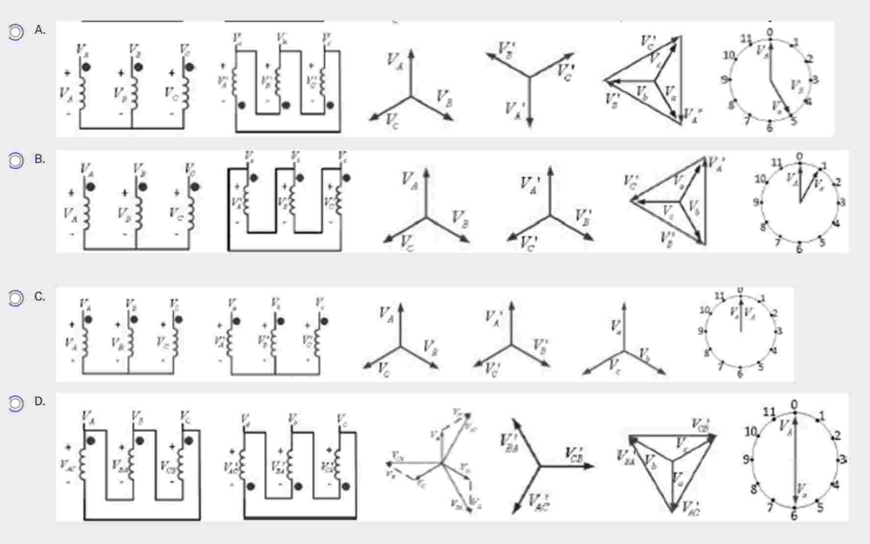 Using the 5 - step method, indicate which of the