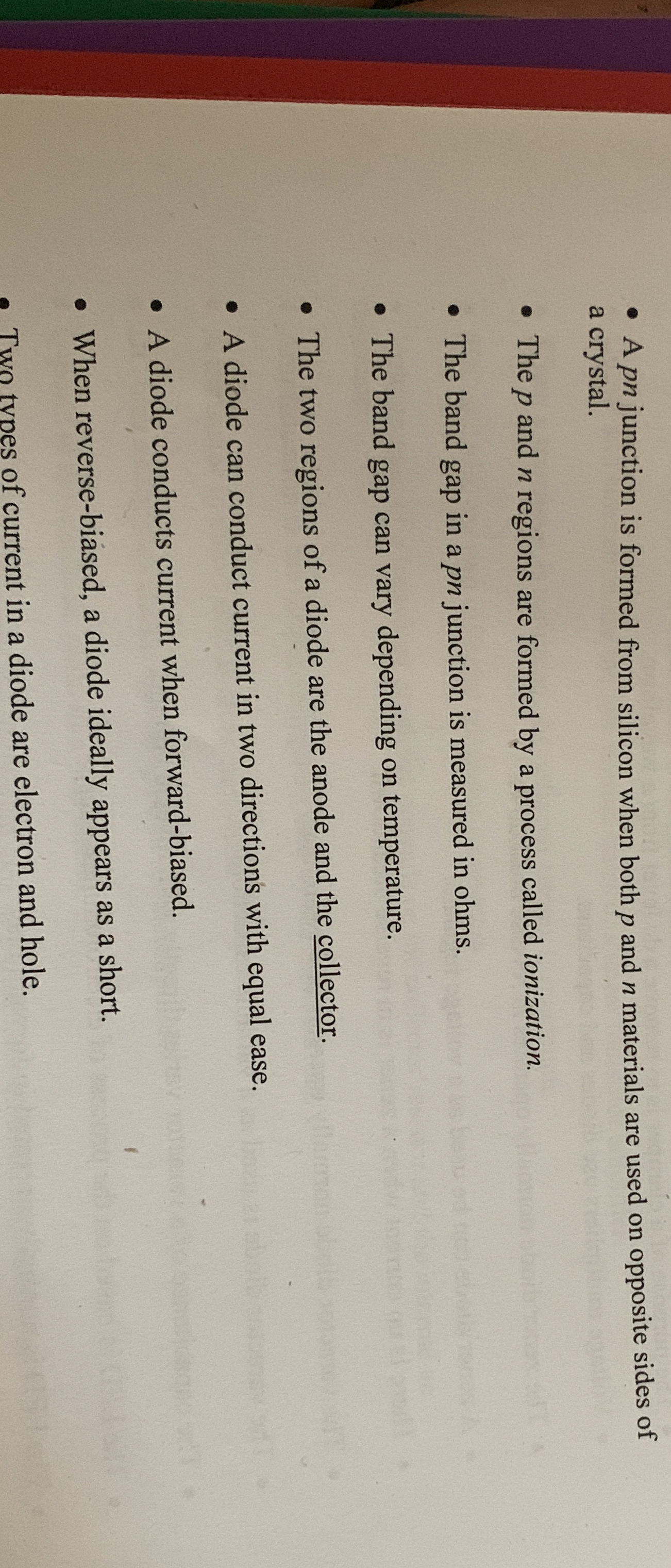 A pn junction is formed from silicon when both p