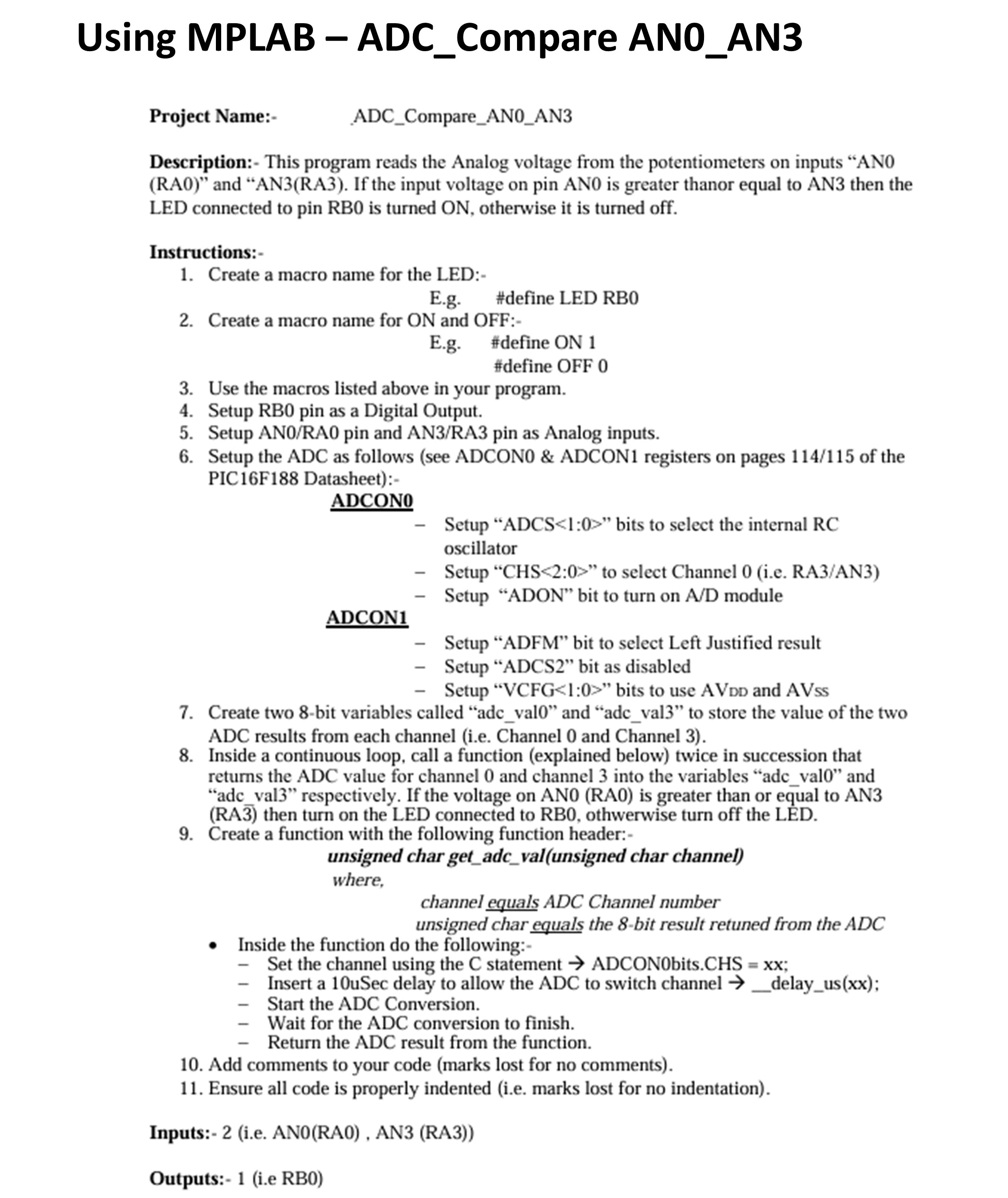 Project Name: - ADC _ Compare _ ANO _ AN 3