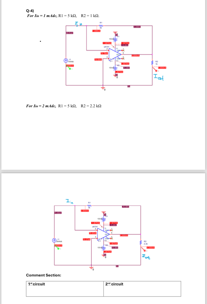 Q - 4 ) CAN YOU WRITE COMMENT SECTION FOR