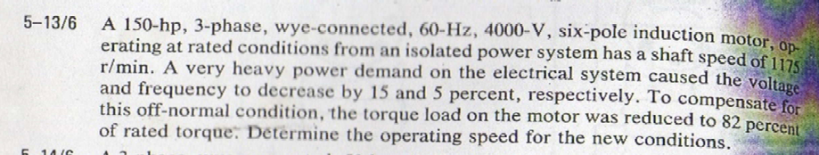 5 - 1 3 / 6 A 1 5 0 - hp , 3 - phase, wye -