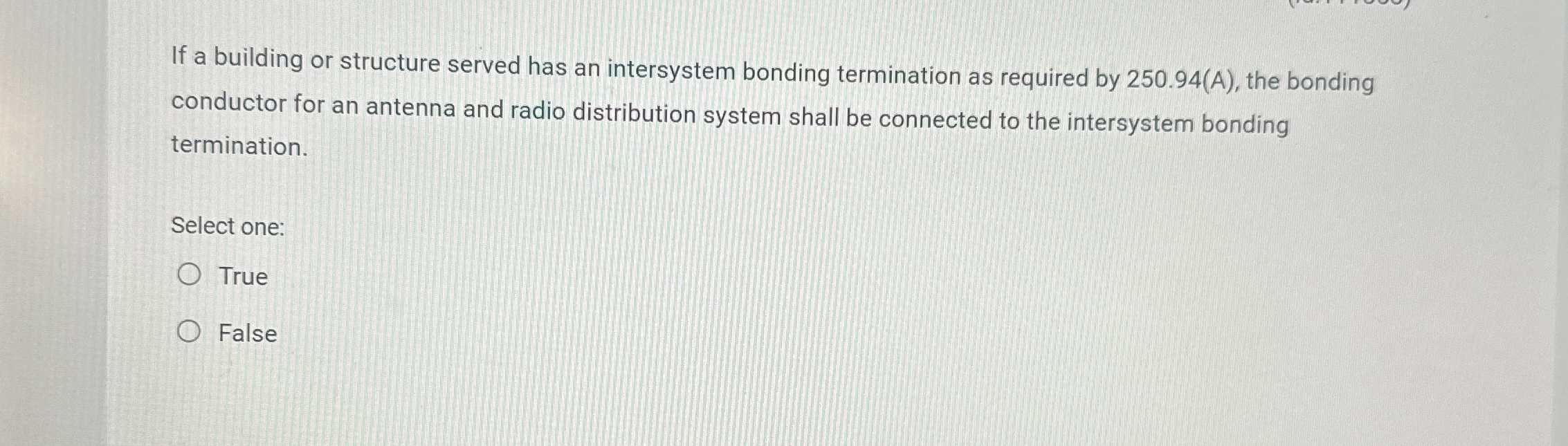 If a building or structure served has an