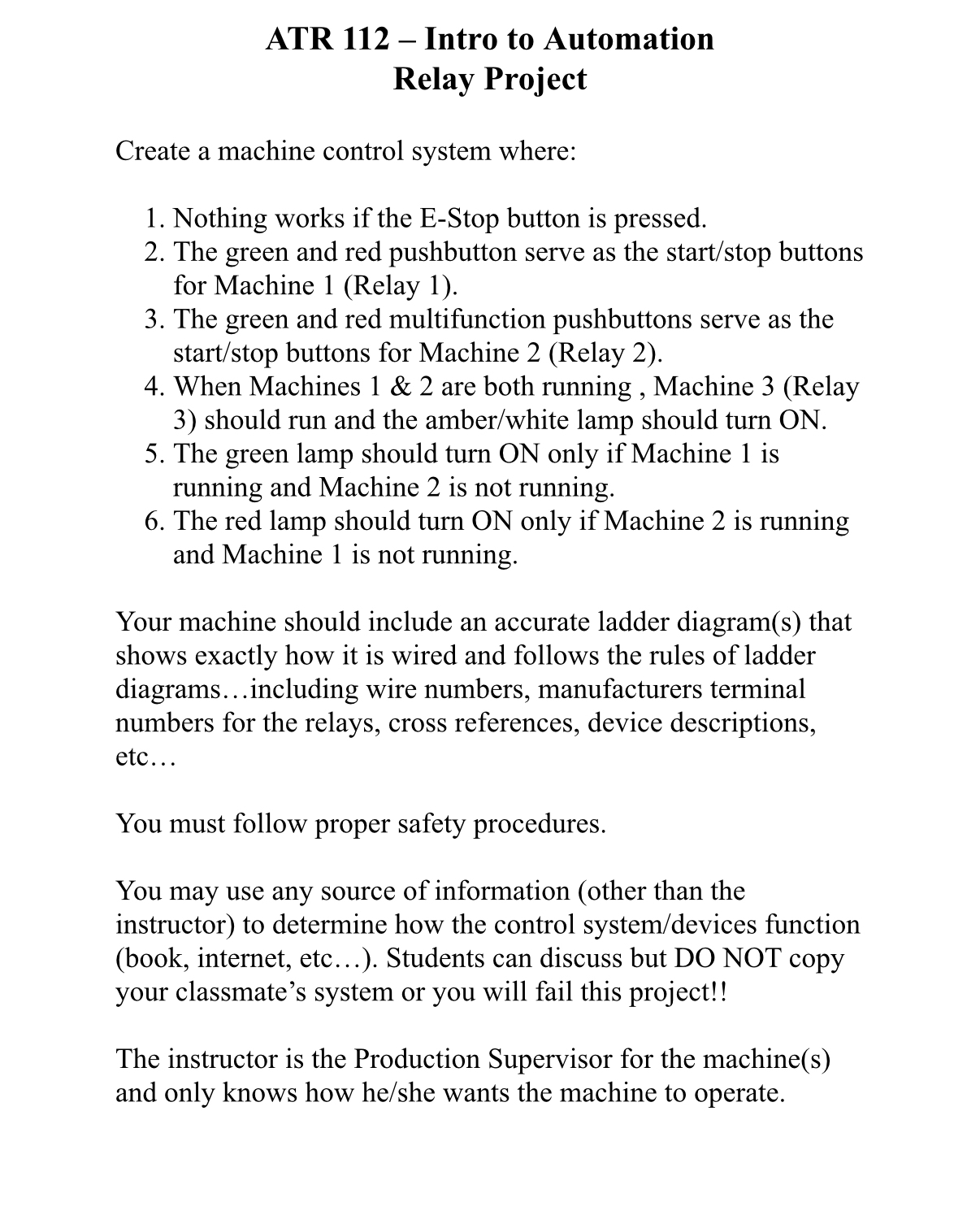 ATR 1 1 2 - Intro to Automation Relay Project