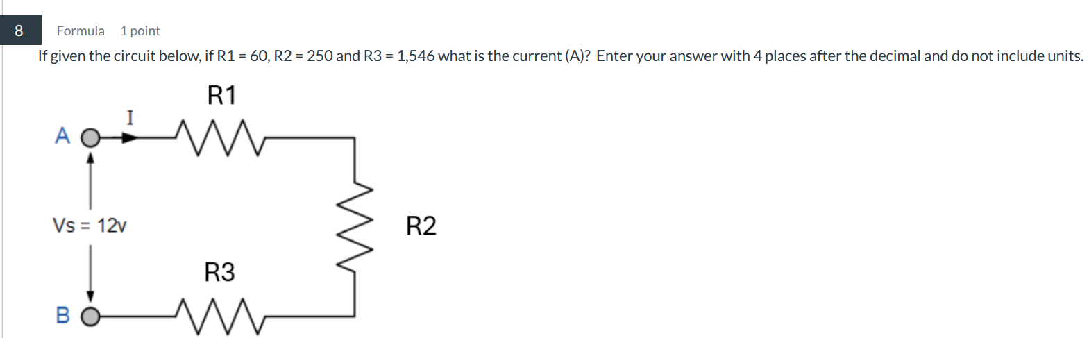 If given the circuit below, if R 1 = 6 0 , R 2 =