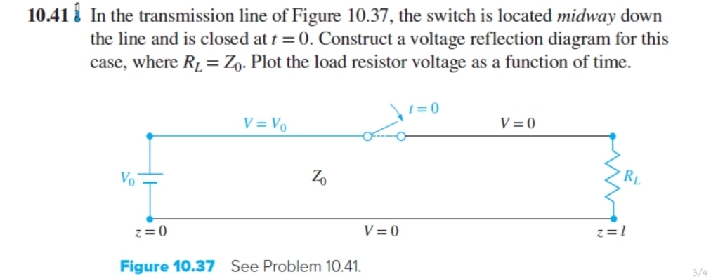 1 0 . 4 1 & In the transmission line of Figure 1