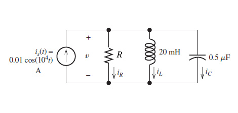 Consider the circuit shown in figure below.