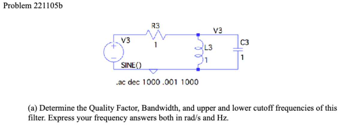 Problem 2 2 1 1 0 5 b ( a ) Determine the Quality