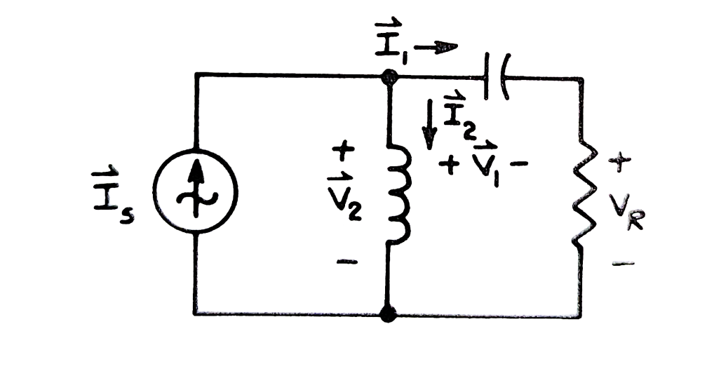 Draw a phasor diagram to scale using 2 0 V / cm