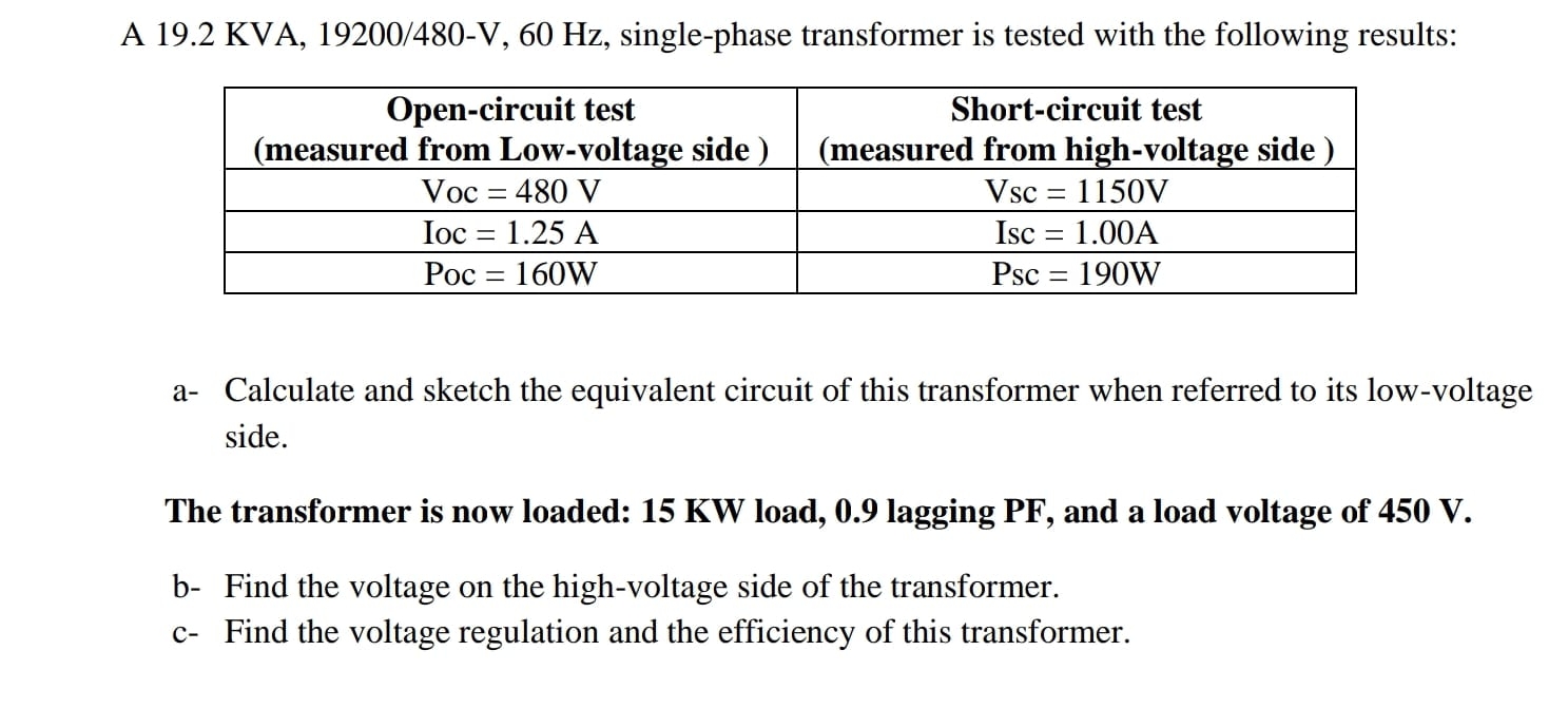 A 1 9 . 2 KVA, 1 9 2 0 0 4 8 0 - V , 6 0 H z ,