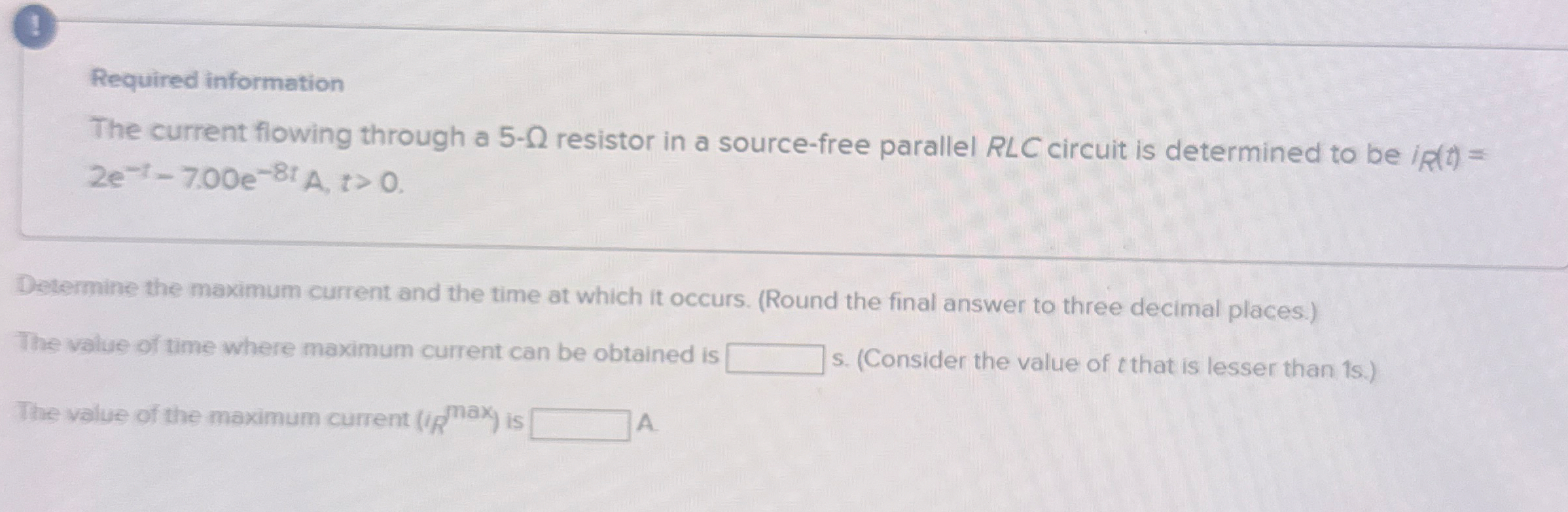 8 Required information The current flowing