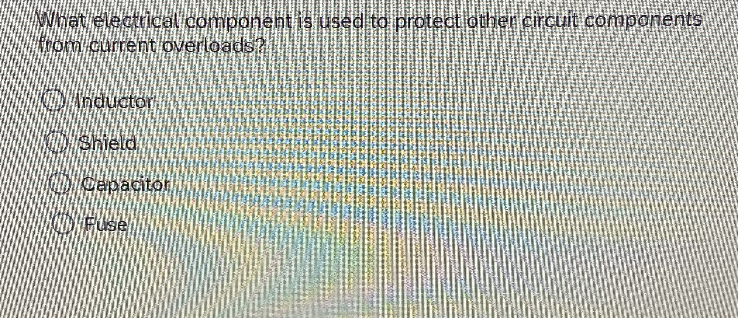 What electrical component is used to protect