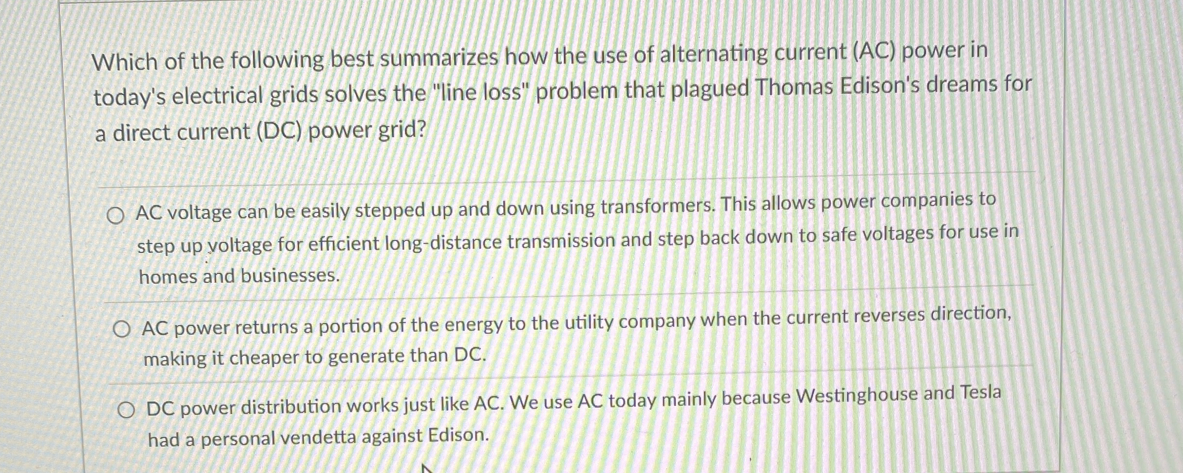 Which of the following best summarizes how the