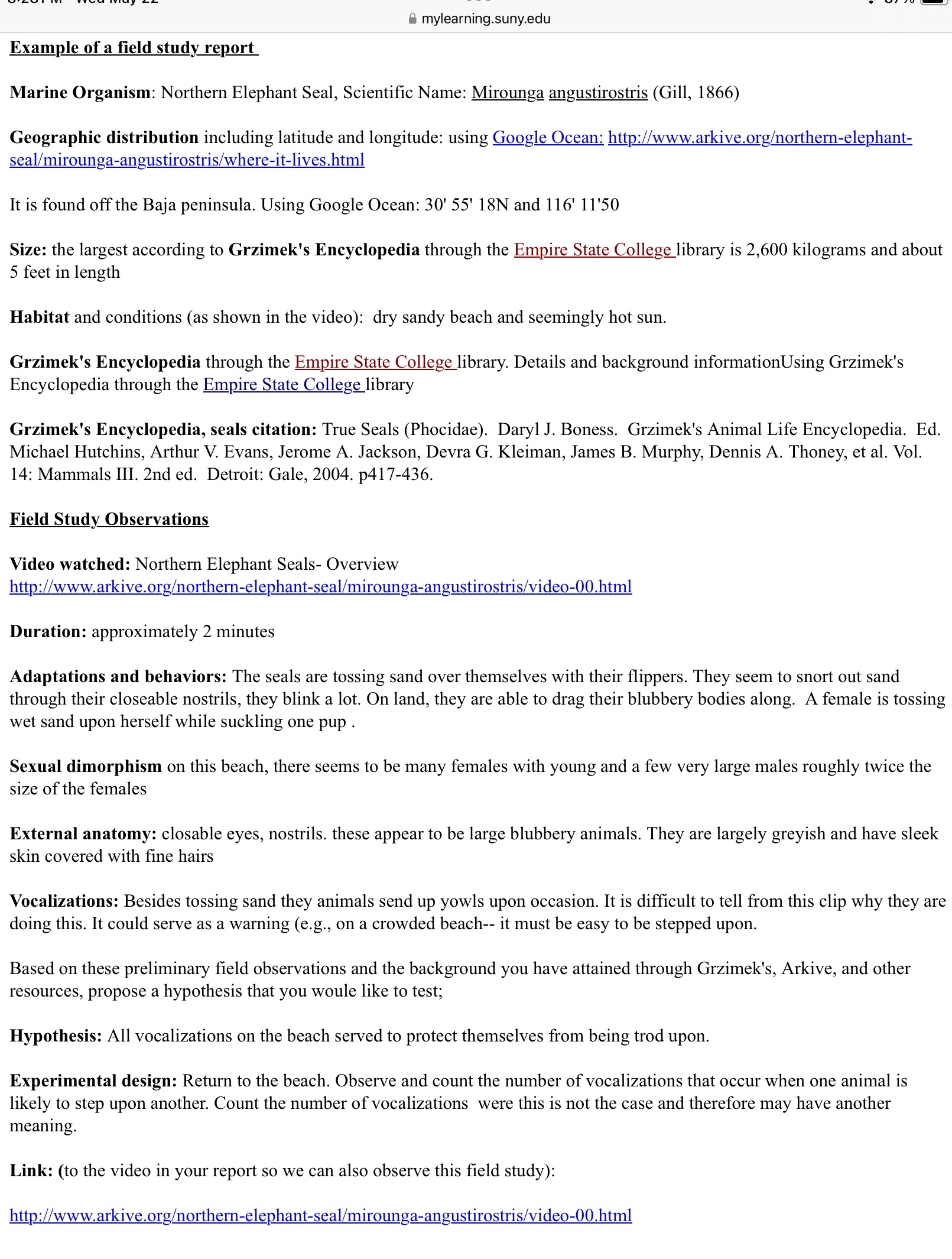 Science is based on observations and this is