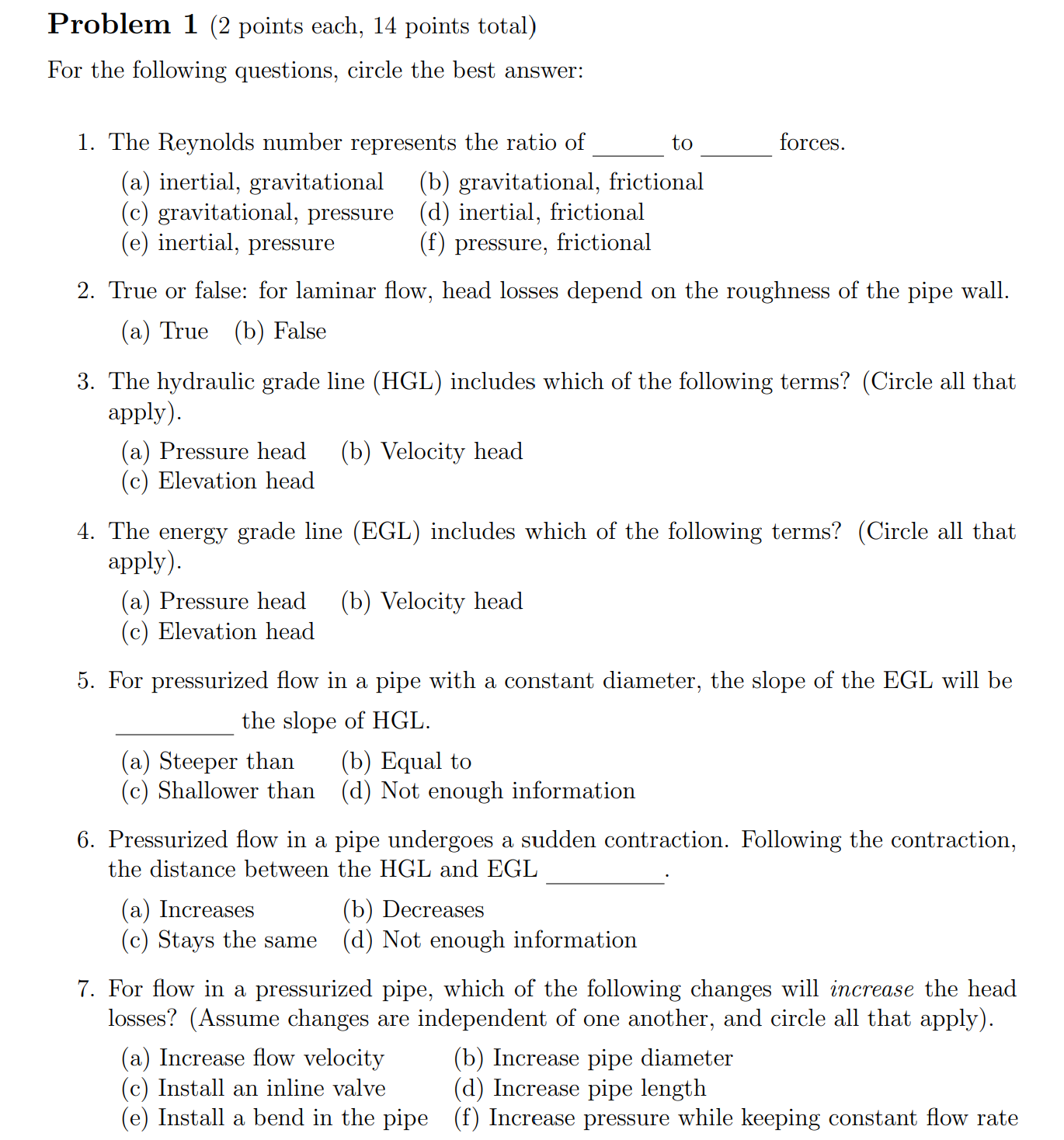 I need your help to solve these problems. Pls