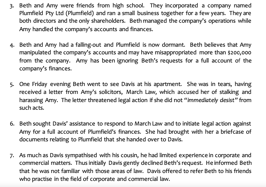 Victoria Law School LLW3009 Lawyers' Ethics