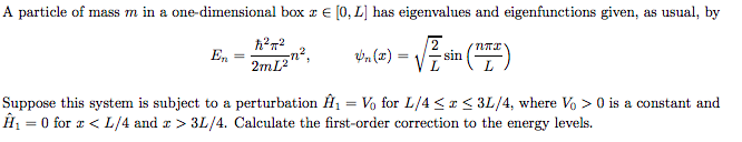 Please help solve Quantum question A particle of