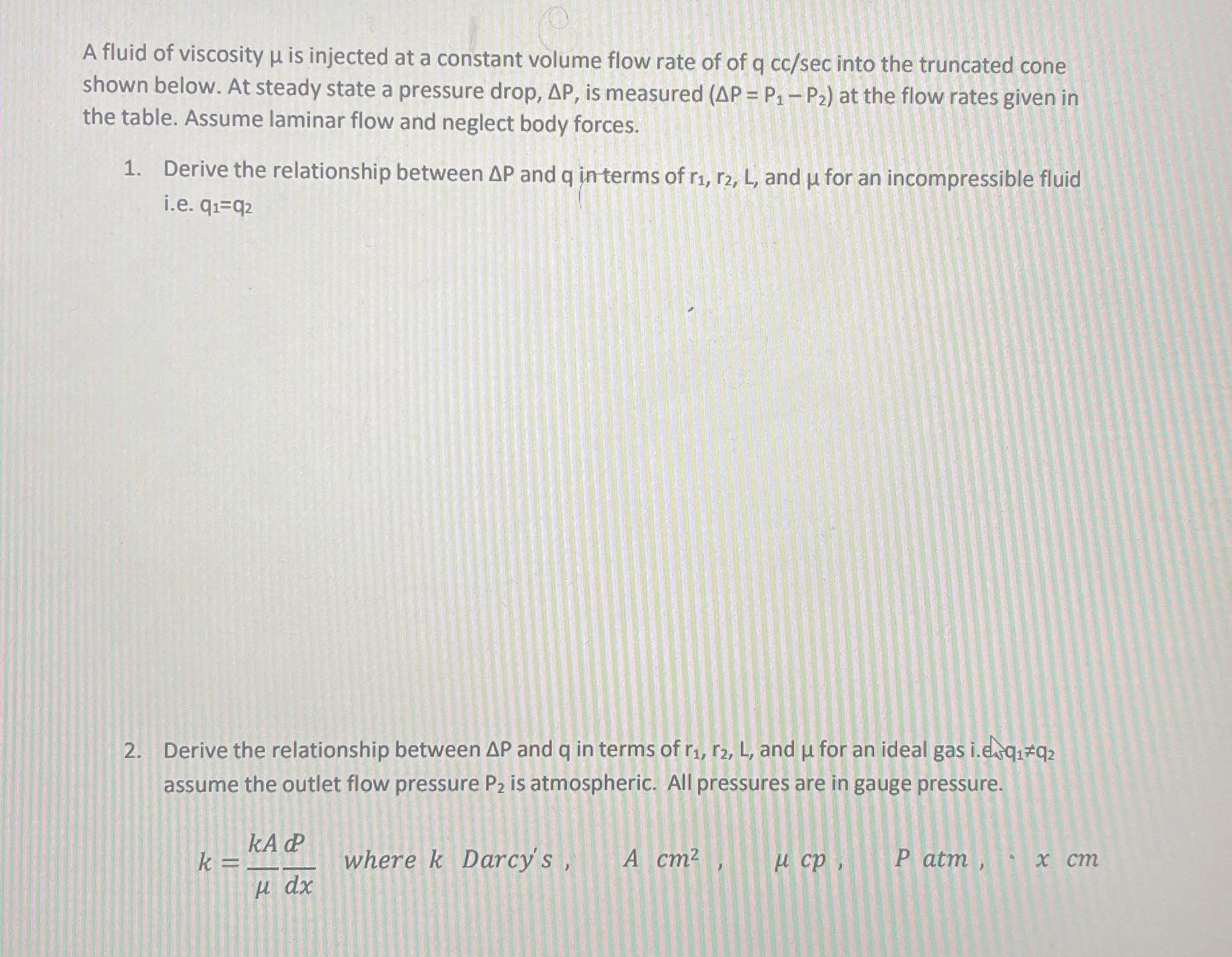 Hi team Need your best fluid or petrophysics