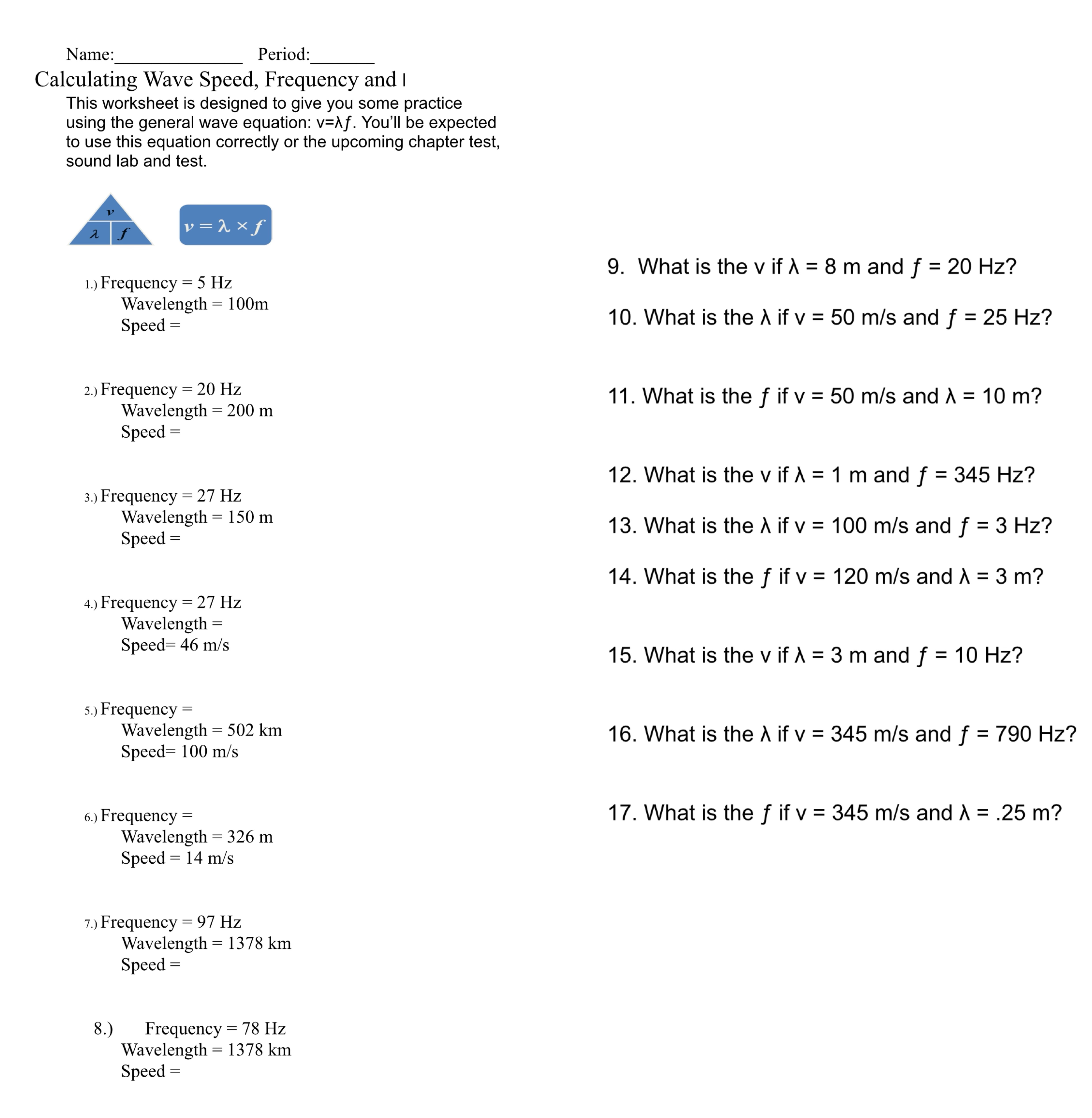 Show all work please(understandable) Name: