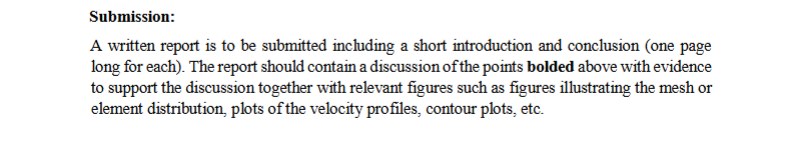 Advanced Flow Modelling Individual Assignment