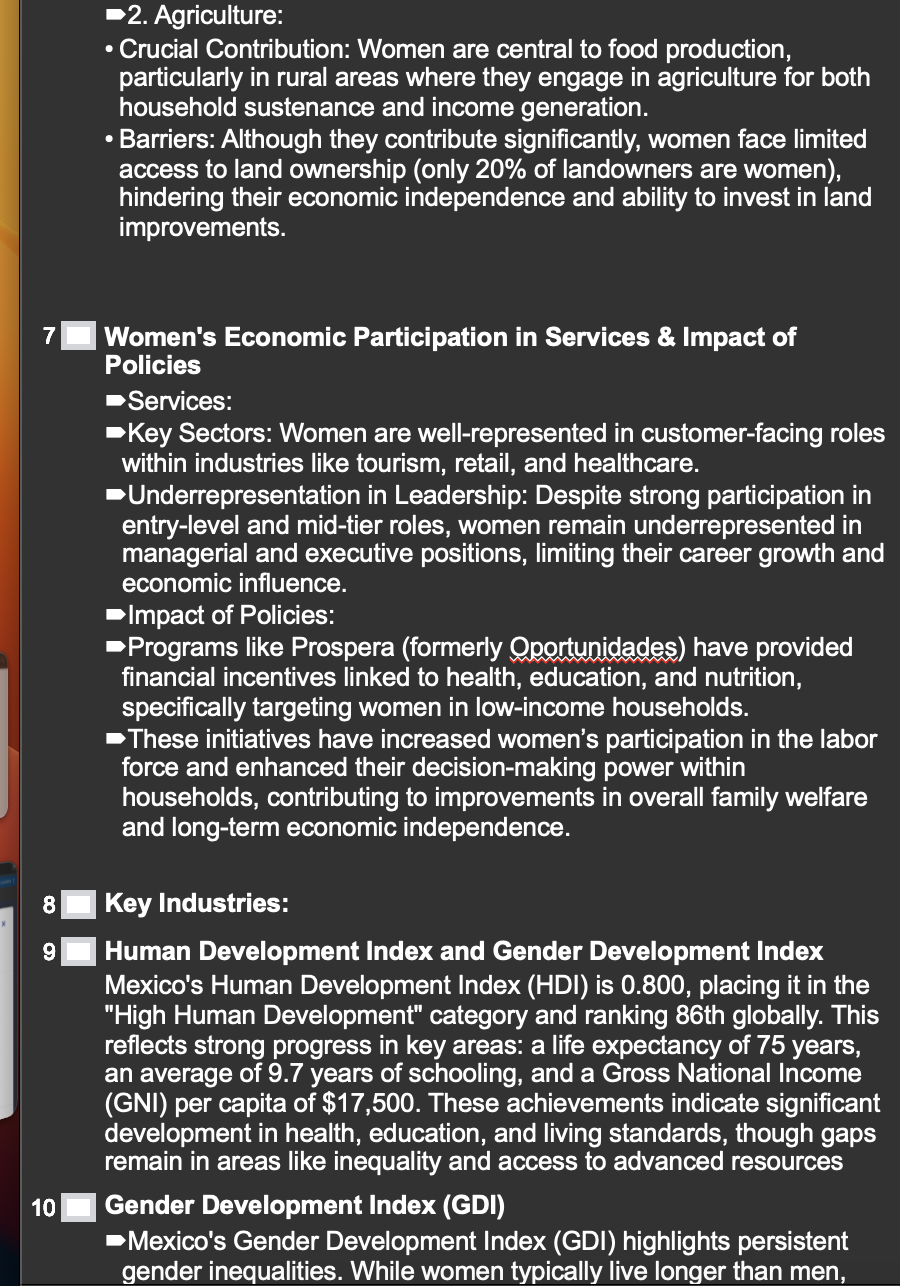 I need help with this presentation. Here's what I