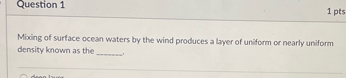 Mixing of surface ocean waters by the wind