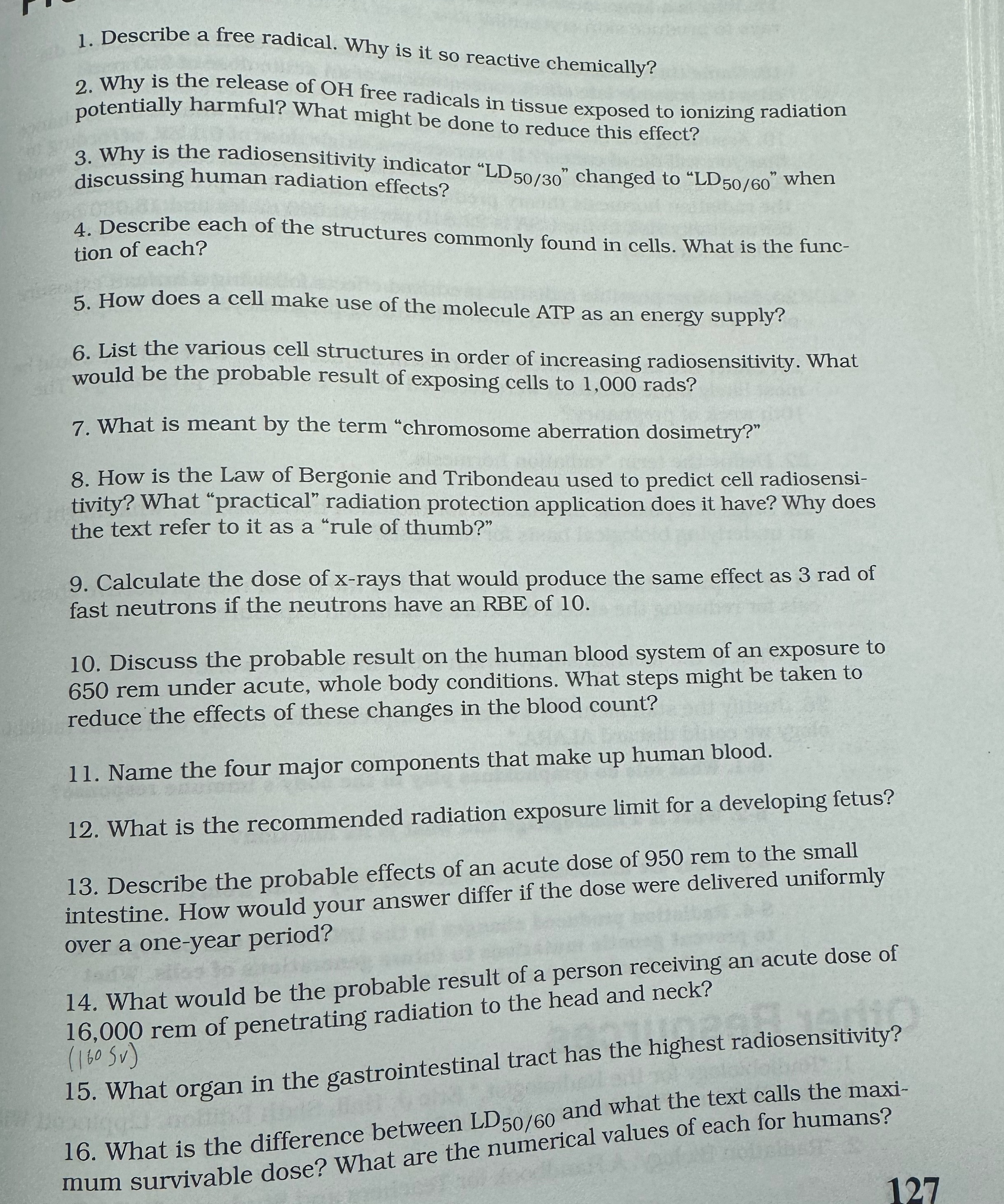 Answer even numbers problems from Gollnick book