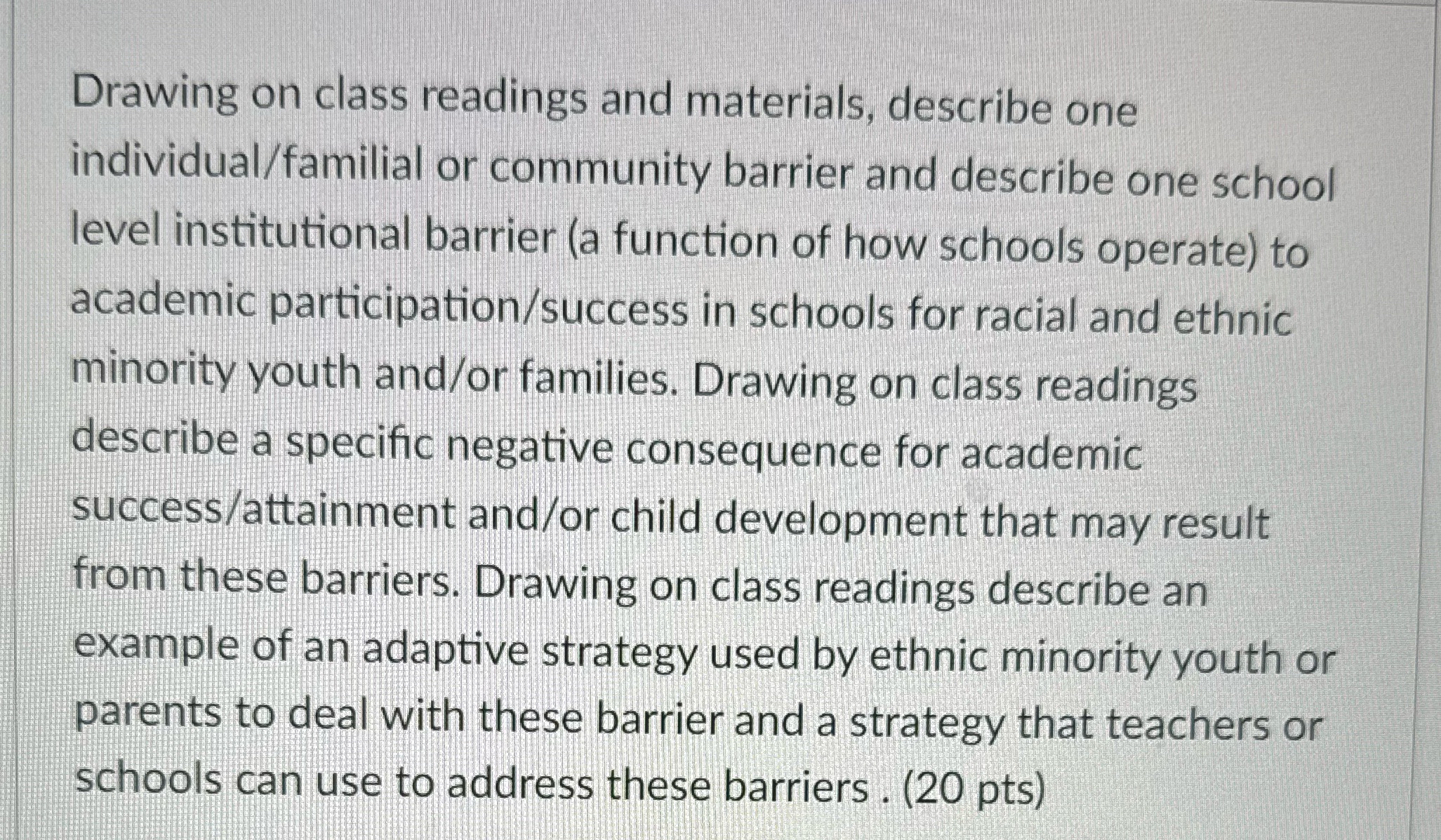 For the reading it's based on Bring bringing