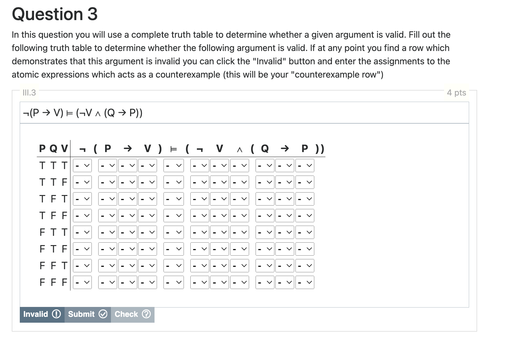 Question 3 In this question you will use a