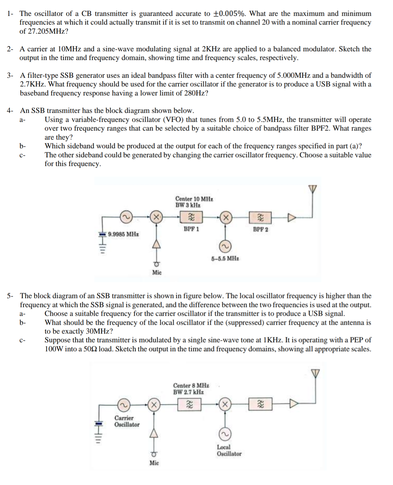 Please teach me the answers to these questions