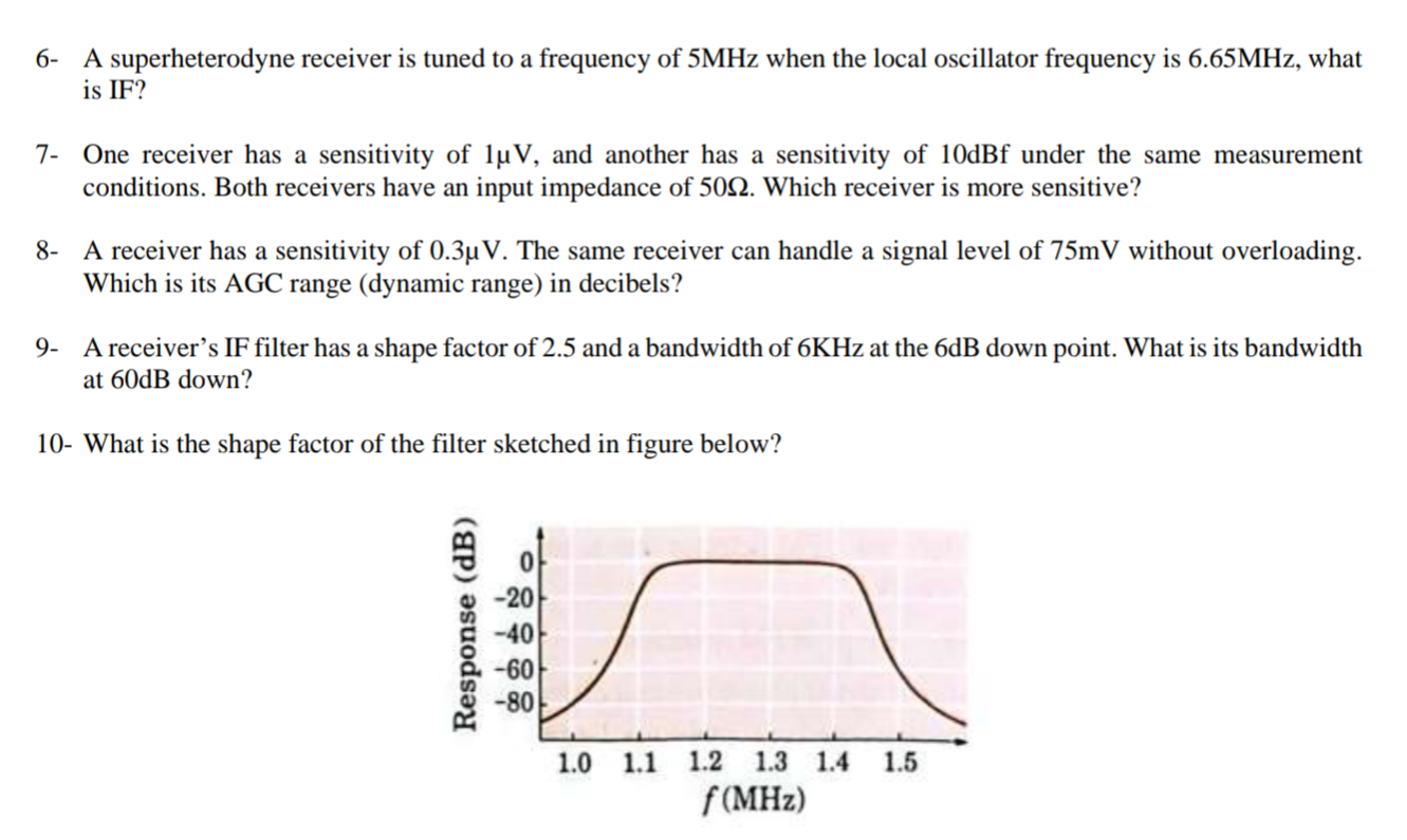 Please teach me the answers to these questions