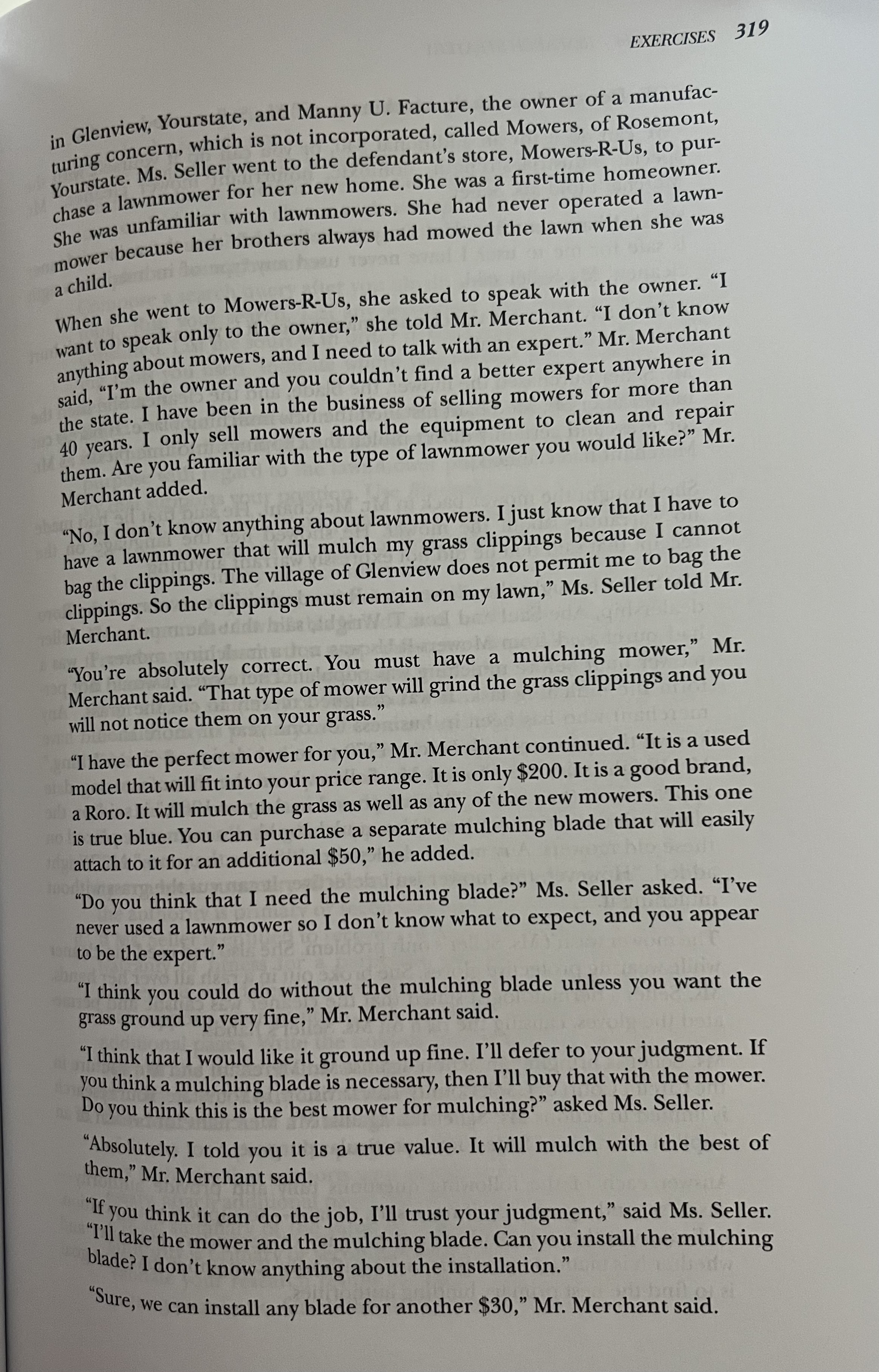 9. You are a paralegal with the Law Office of