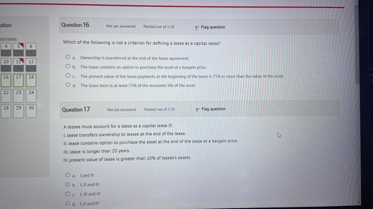 pls answer ation Question 16 Not yet answered