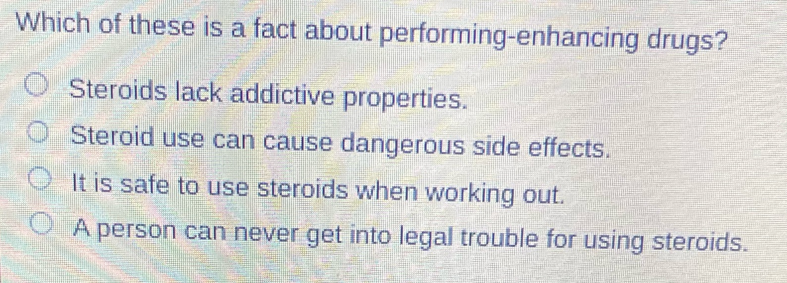 Which of these is a fact about