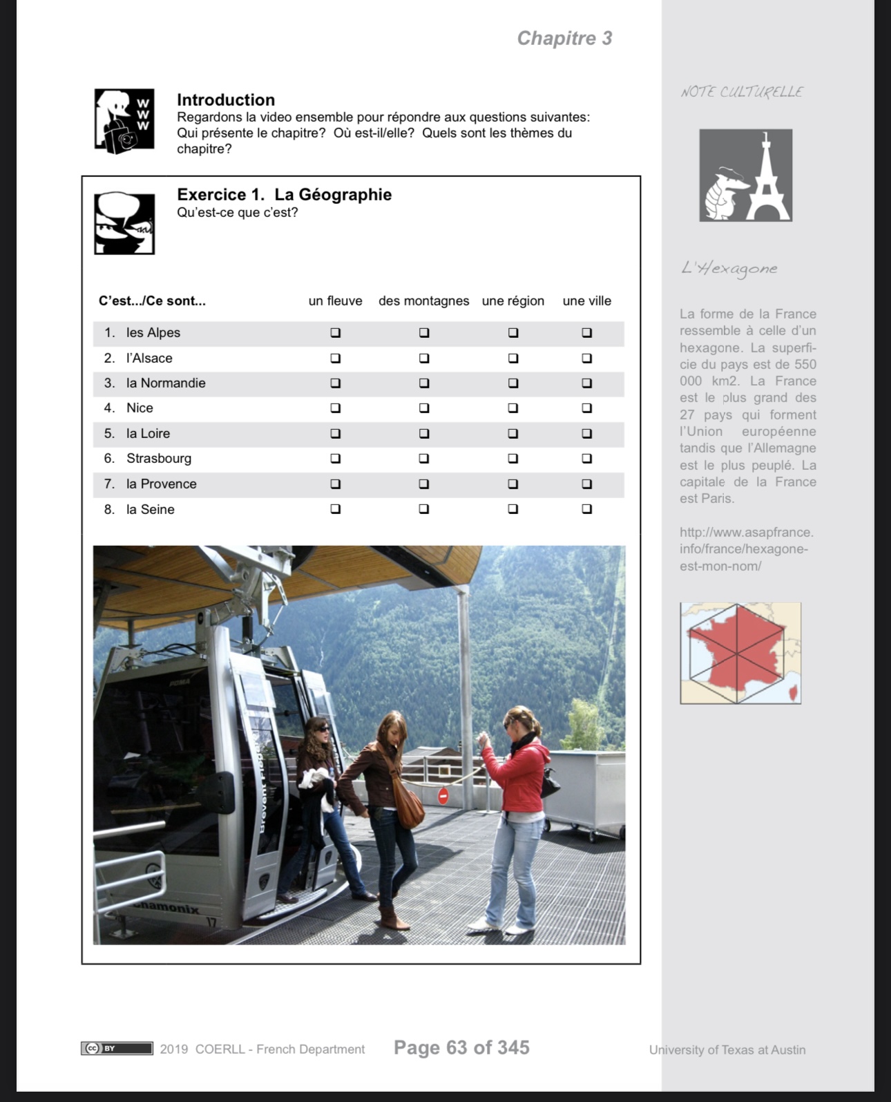 just need help with 1, 2, 6, and 9 Chapitre 3