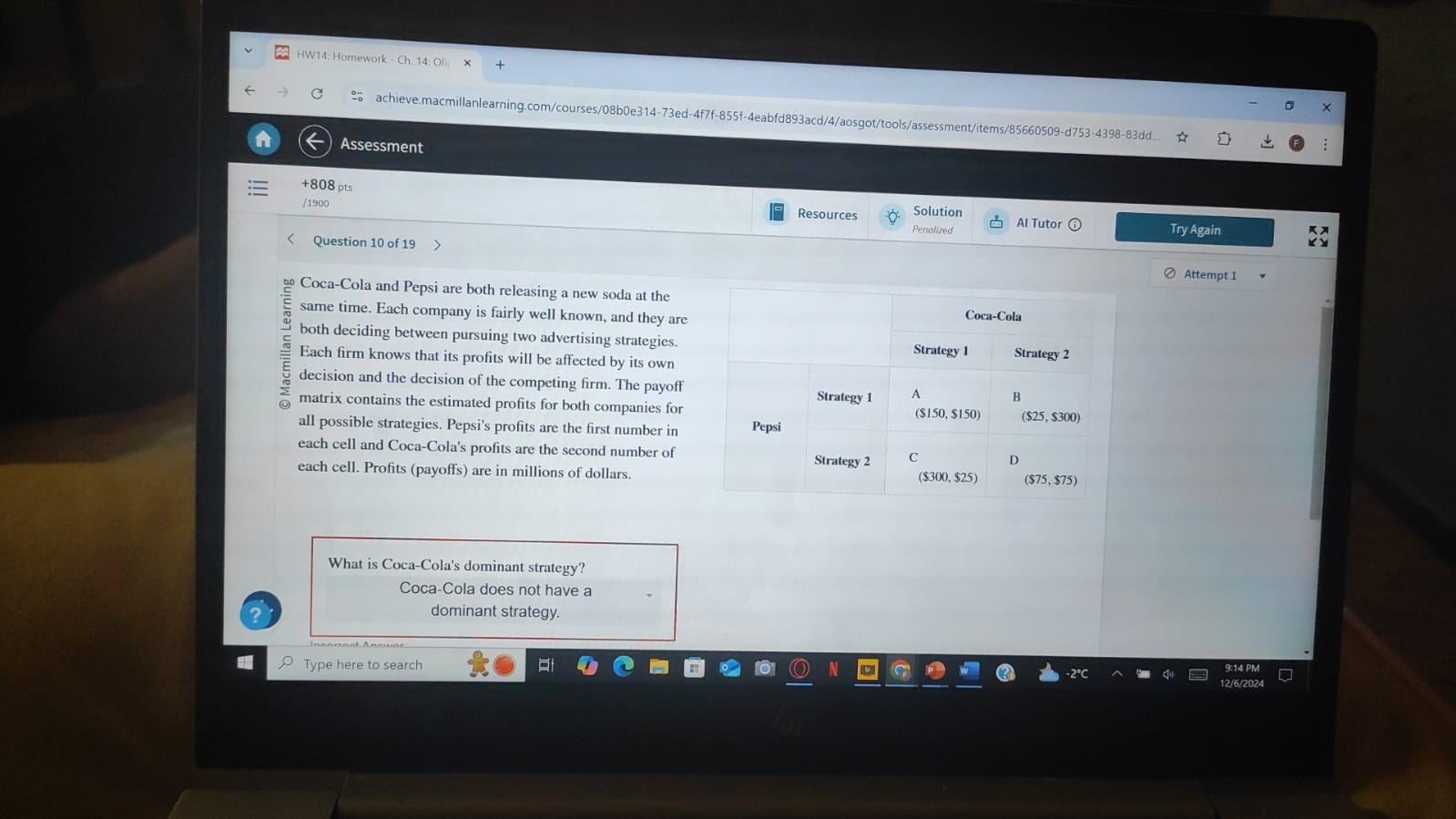 HW14: Homework Ch. 14: Oli. x + X go