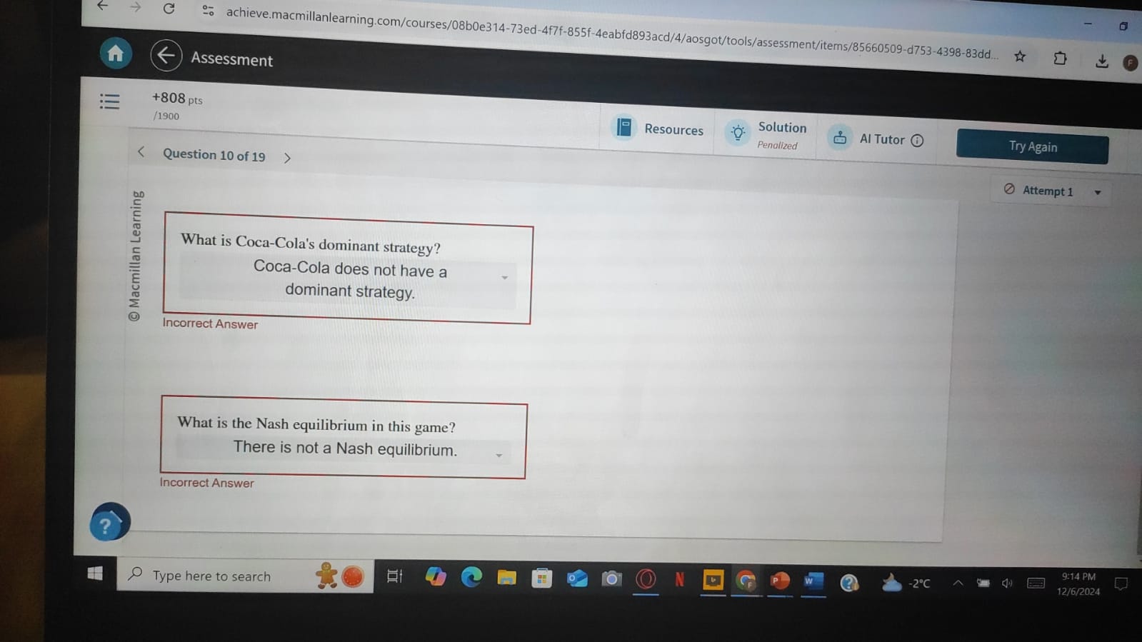 HW14: Homework Ch. 14: Oli. x + X go