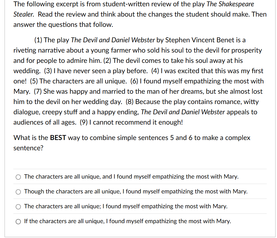 Answert? The following excerpt is from