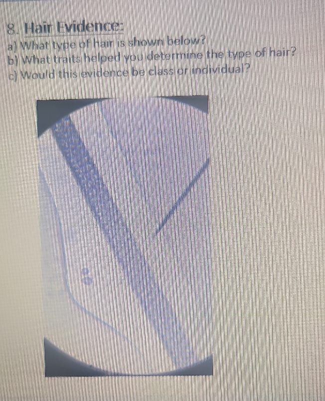 examine and answer the question \f