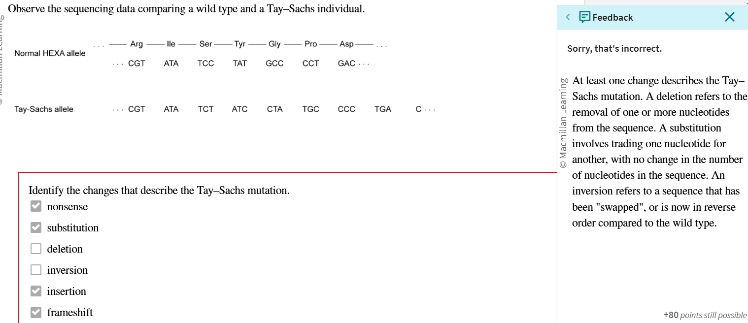 solve it Observe the sequencing data comparing a